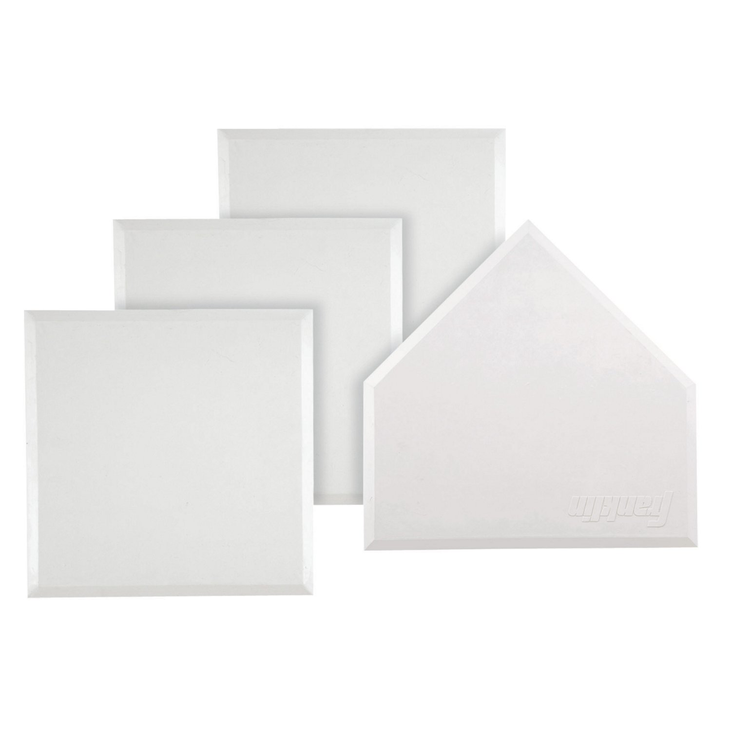 Franklin MLB Deluxe 4Piece ThrowDown Rubber Baseball Base Set Academy