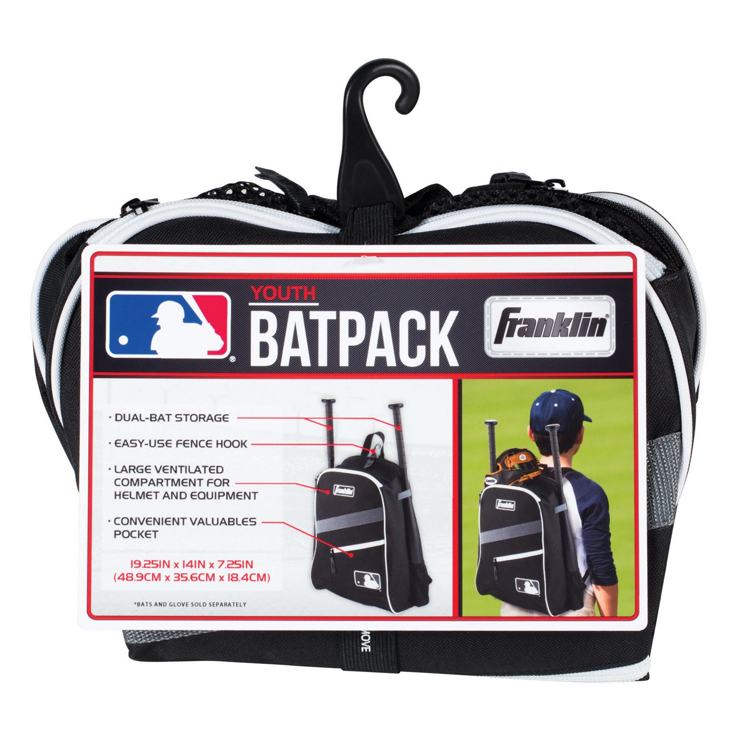 Franklin youth batpack best sale