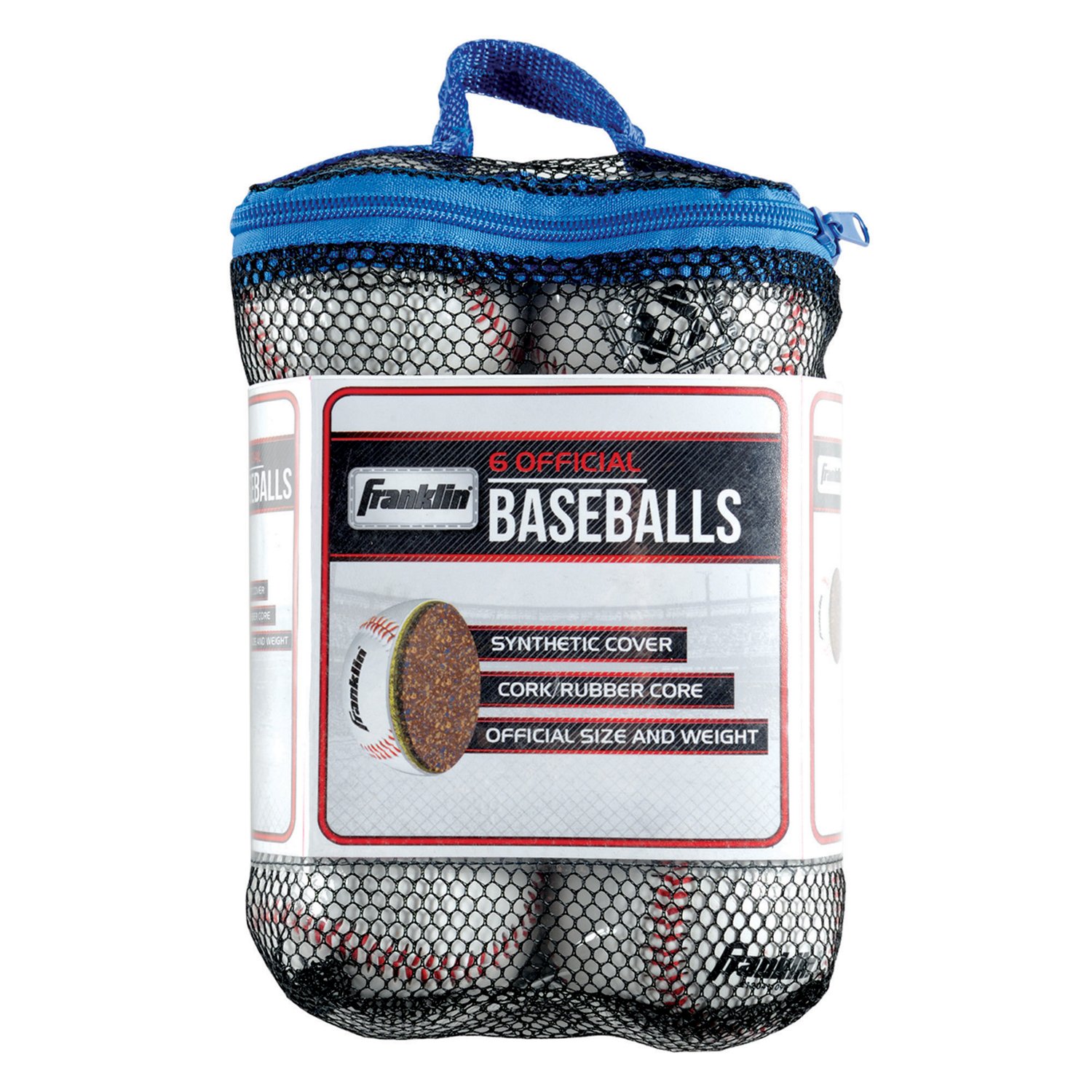 Franklin Practice Baseballs 6Pack Free Shipping at Academy