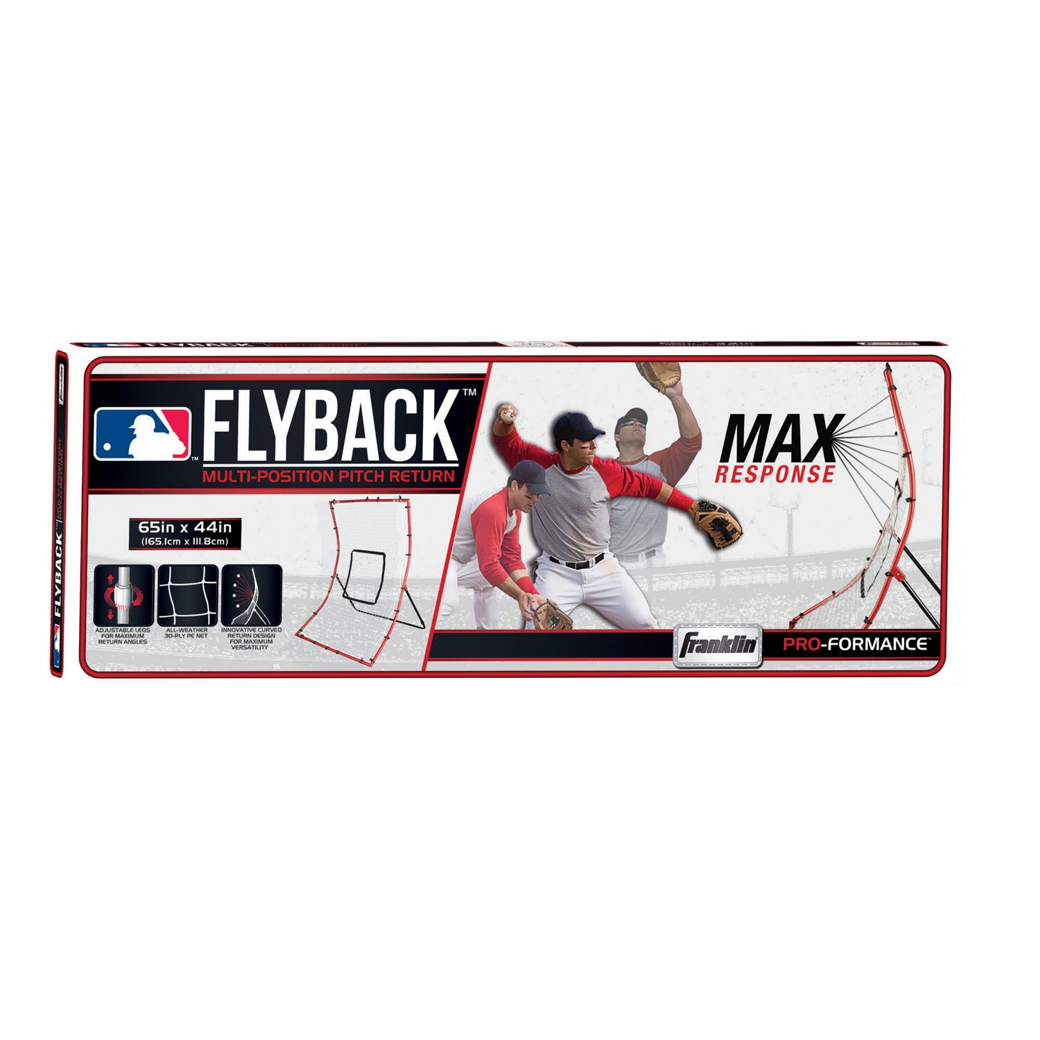 Franklin MLB 65" Flyback® Multiposition Return Trainer - view number 2