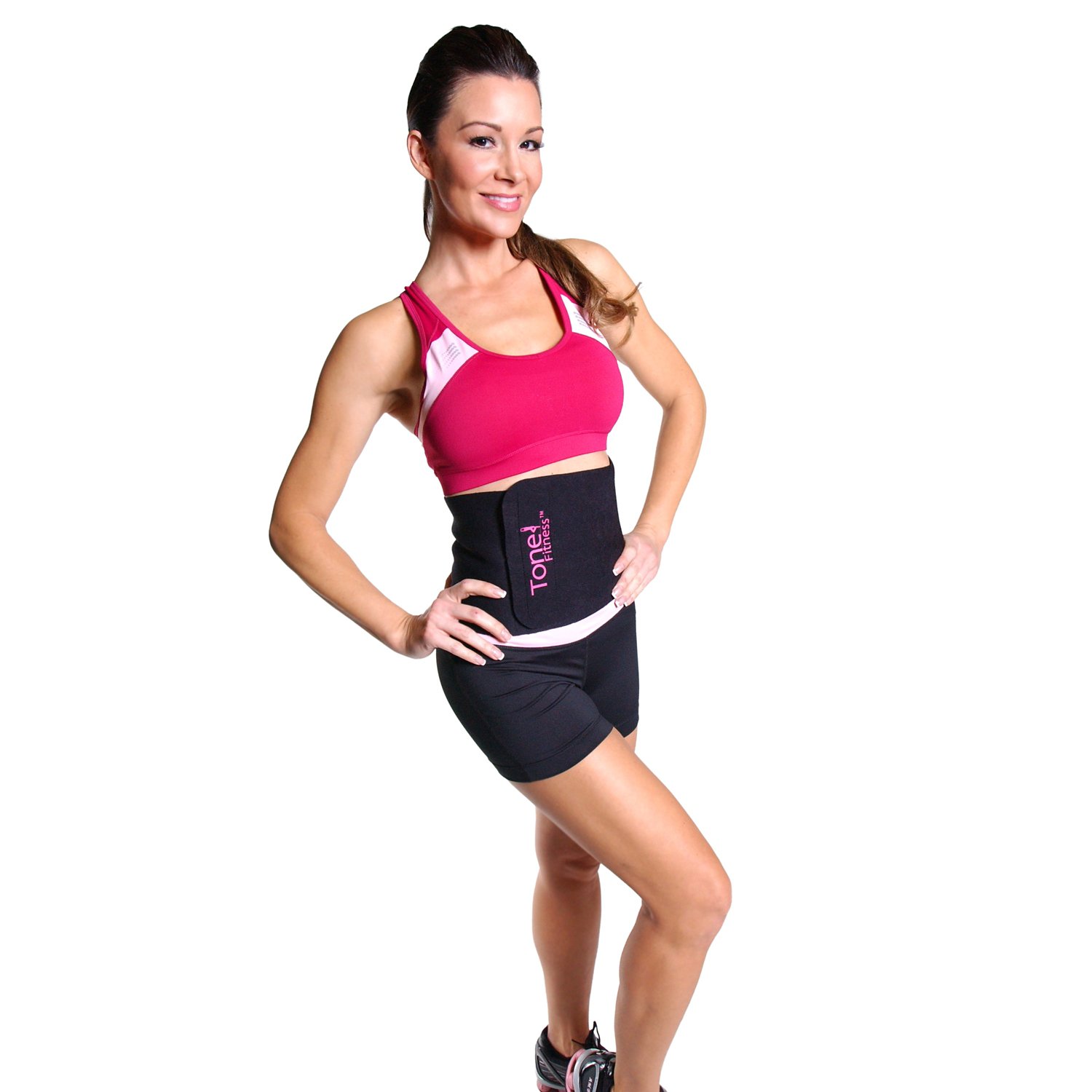 Tone Fitness Waist Slimmer Belt with Gel Pack Academy