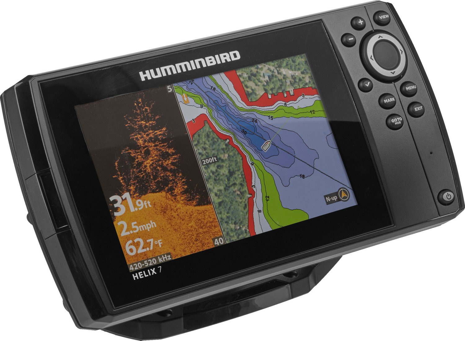 Humminbird Helix 7 CHIRP DI/GPS G2 Chartplotter                                                                                  - view number 1 selected