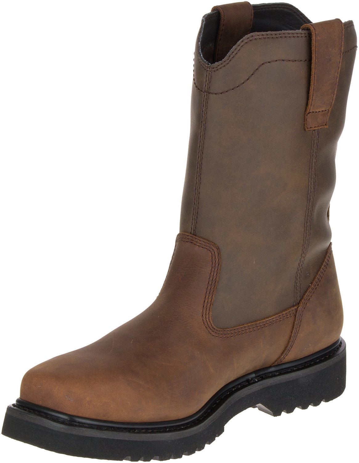 Cat Footwear Men s Hudson EH Steel Toe Wellington Work Boots Academy