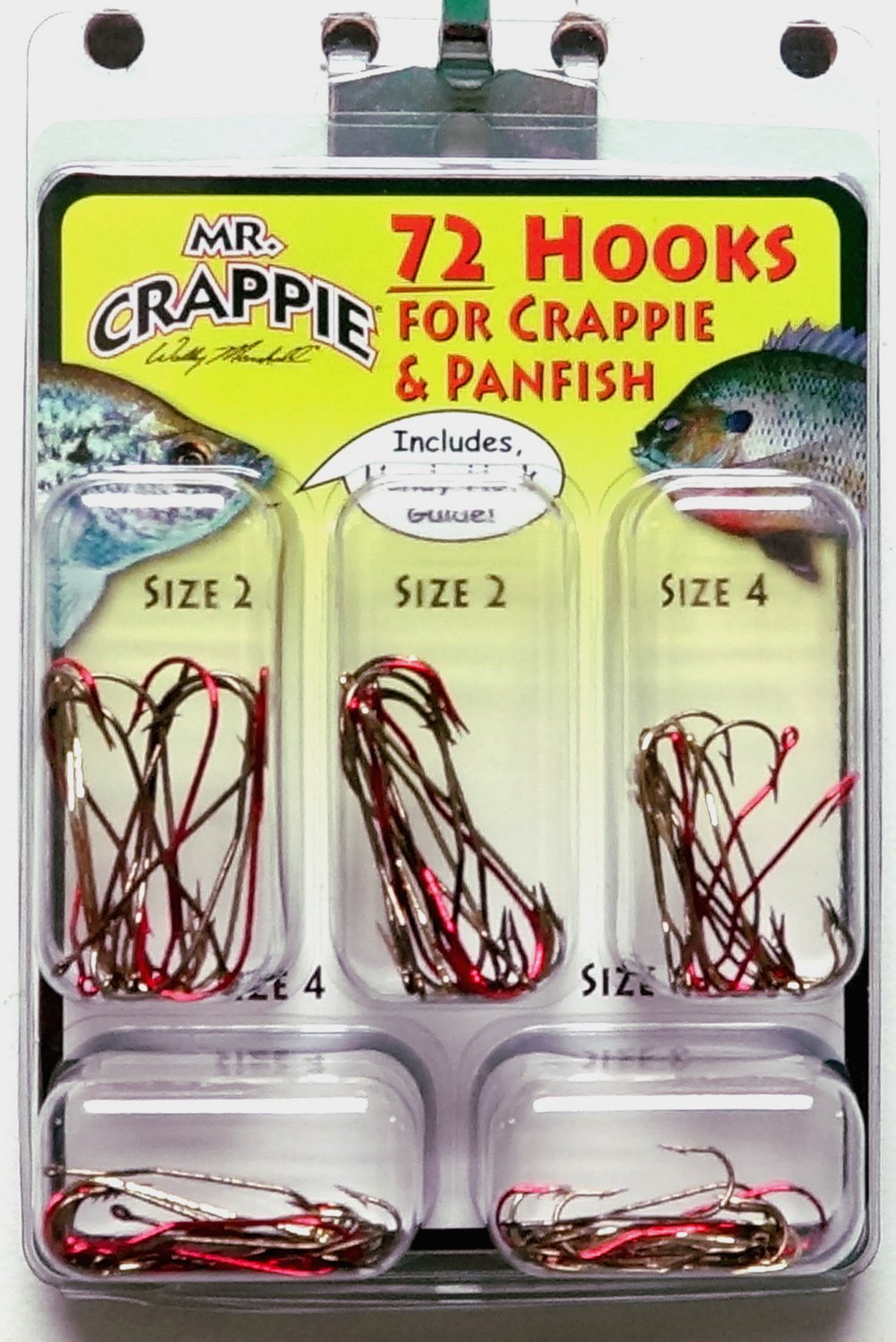 2 Size Crappie Fishing Hooks for sale