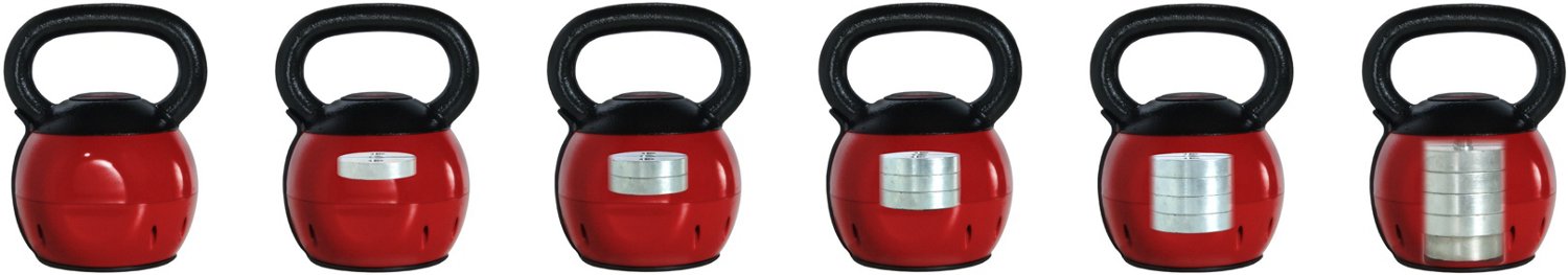 Stamina X Kettle Versa-Bell - 36 lbs Strength Training Kettlebell -  Adjustable Kettlebell Weights with Smart Workout App - Kettlebell Weights  for Home