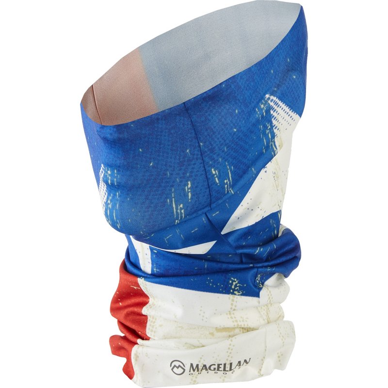 Magellan Outdoors Men's Laguna Madre Cool Vintage TX Fishing Neck Gaiter Vintage Texas Flag - Men's Hunting/Fishing Headwear at Academy Sports