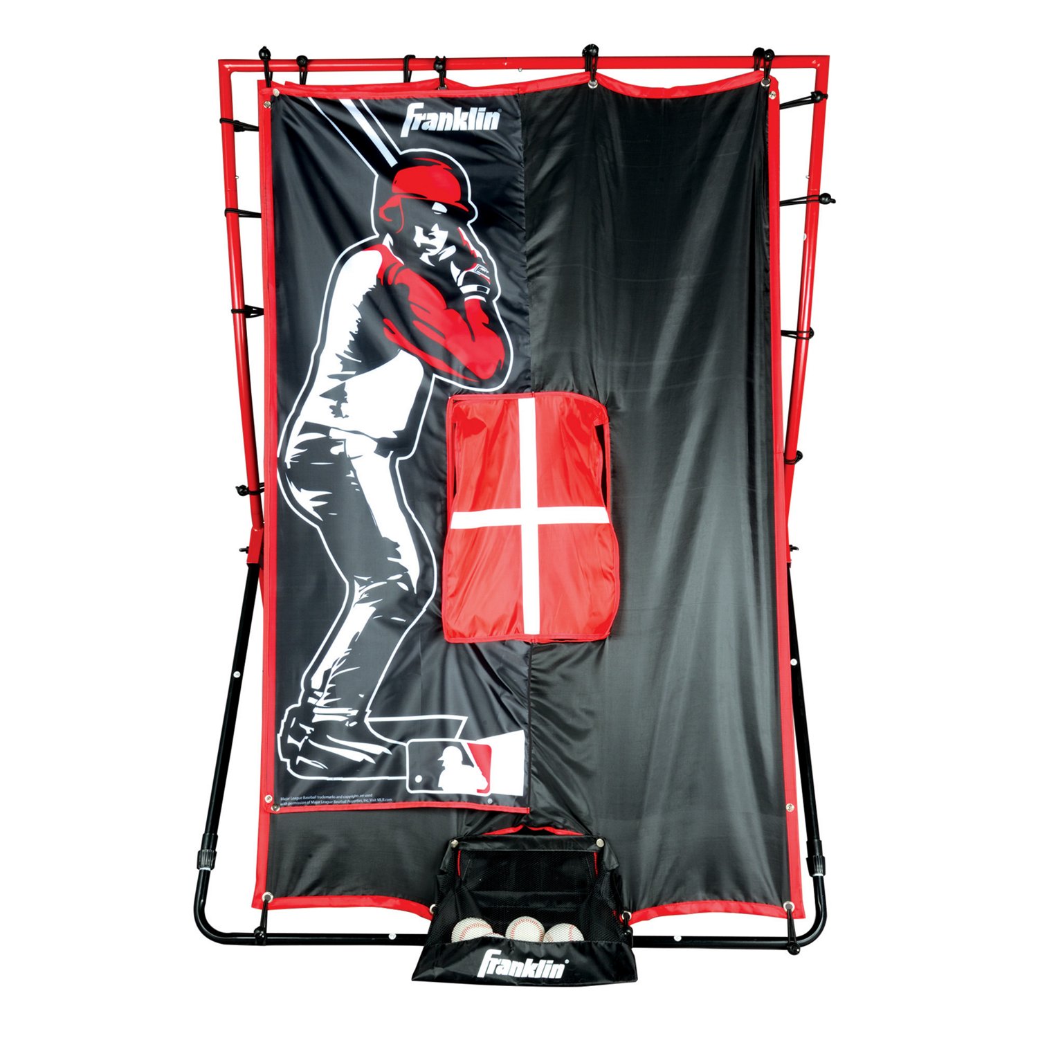 Franklin MLB 65" 2-in-1 Flyback Multiposition Return Trainer                                                                     - view number 3