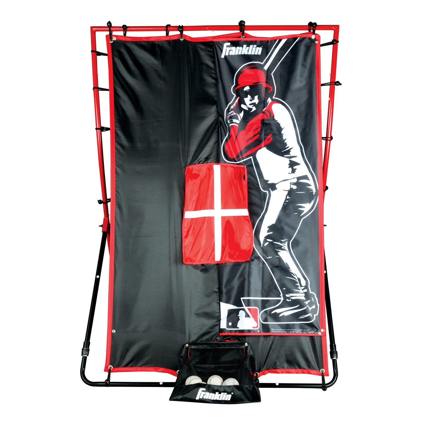 Franklin MLB 65" 2-in-1 Flyback Multiposition Return Trainer                                                                     - view number 4