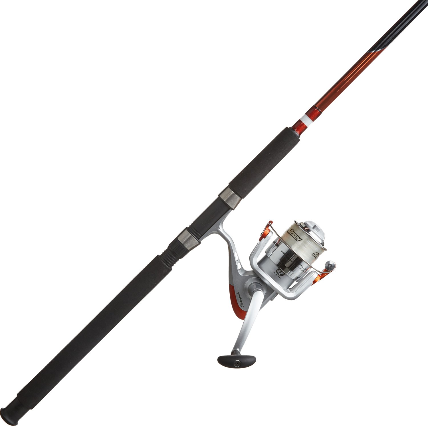 Shakespeare Catch More Fish 7 ft Catfish Spinning Rod and Reel Combo ...