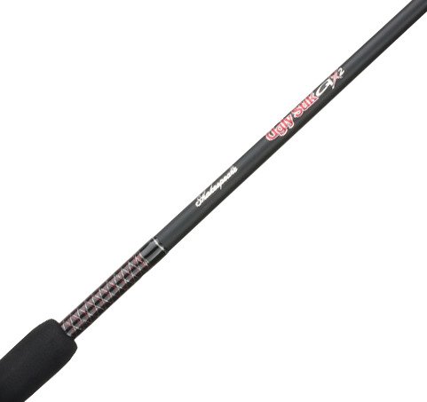 Ugly Stik GX2 Baitcast Rod and Reel Combo - Black/Red