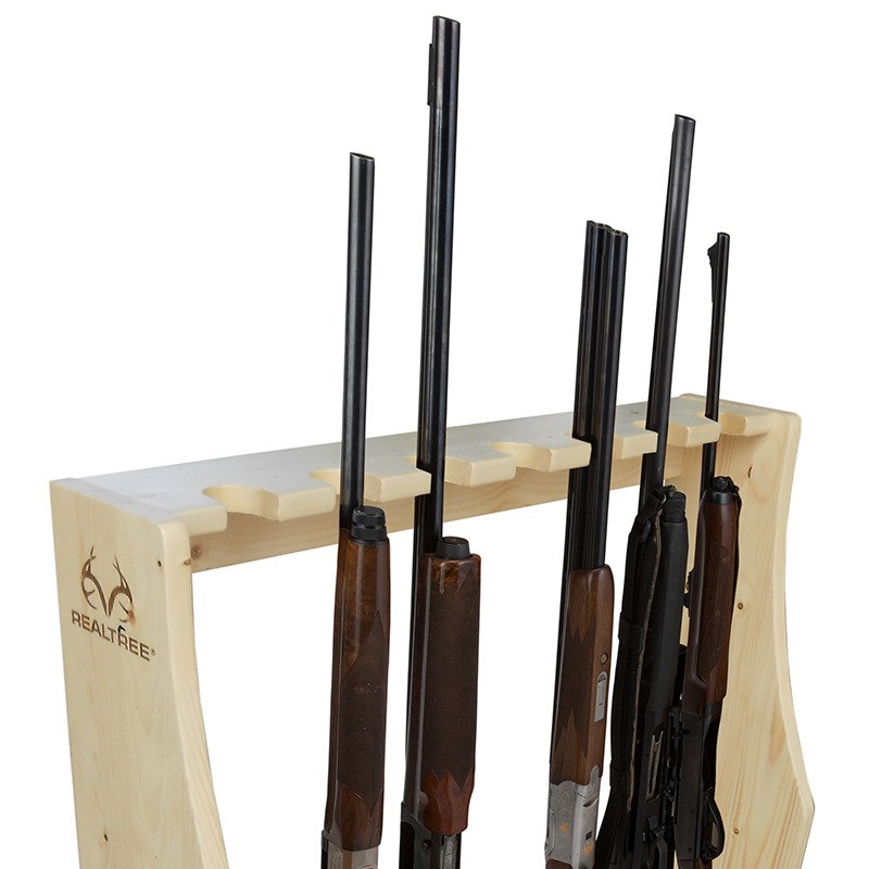 Rush Creek™ Realtree 7-Gun Floor Storage Rack                                                                                  - view number 3