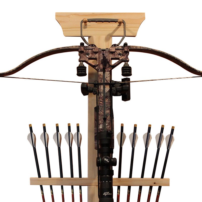 Rush Creek™ Realtree Crossbow and 10-Arrow Storage Rack                                                                        - view number 2