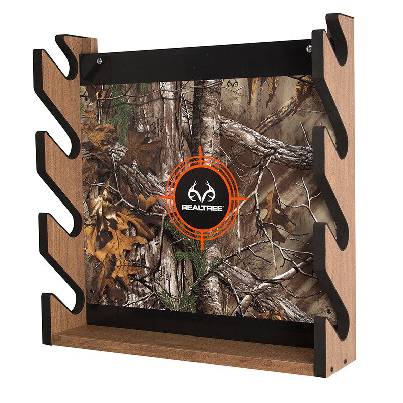  Realtree Camo Round 16 Fishing Rod Storage Rack