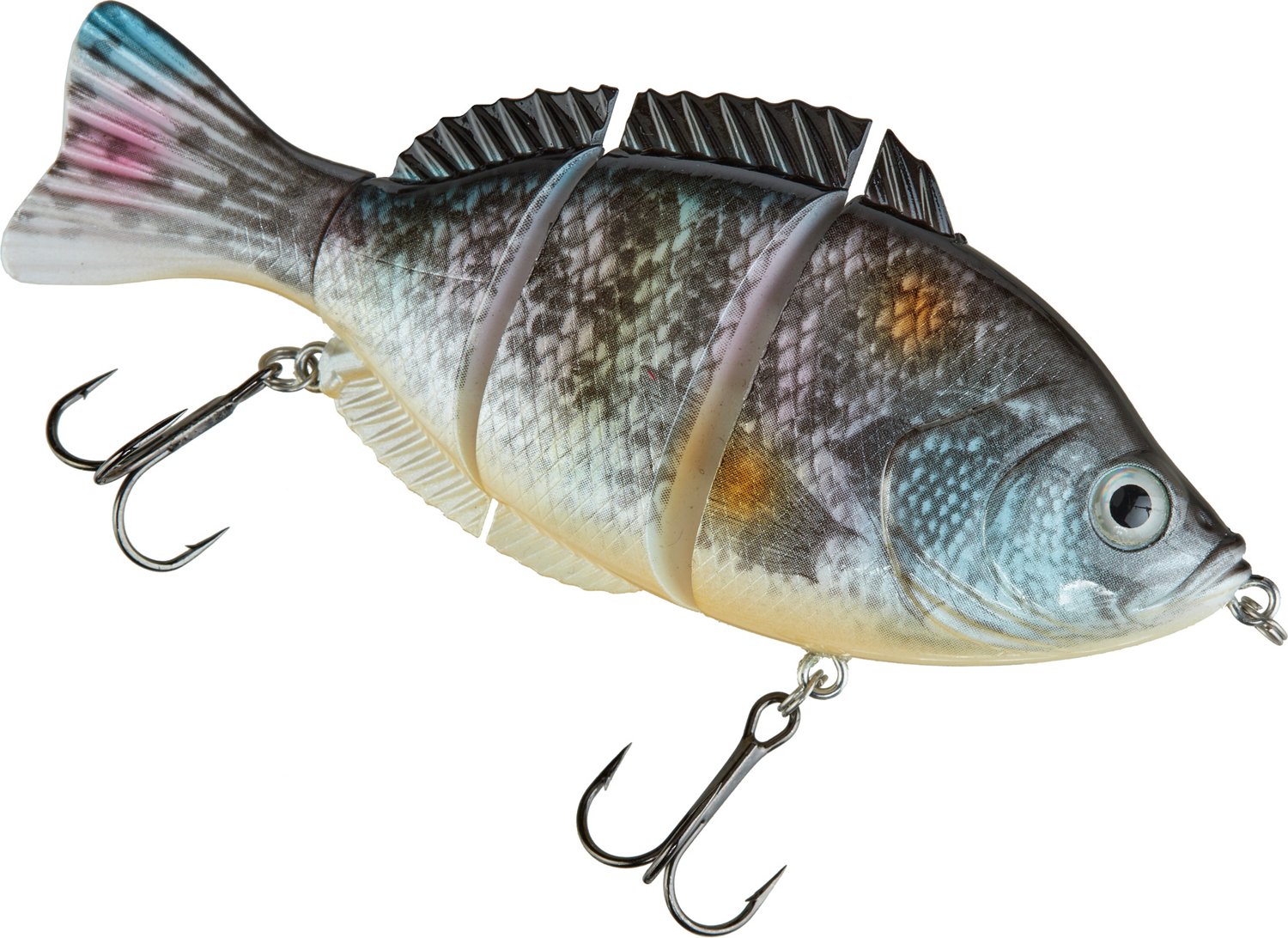 H2O XPRESS 4-1/2 in Jointed Sunfish Swim Bait