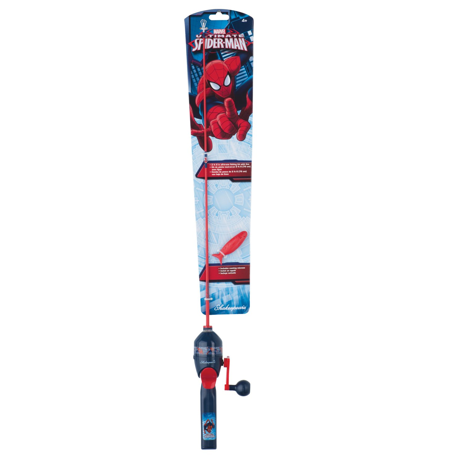 Shakespeare® Spider-Man 2'6" Spincast Rod and Reel Combo
