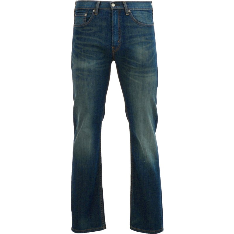 Levi's Men's 505 Regular Fit Jean Blue, 34" - Men's Casual Jeans at Academy Sports product image