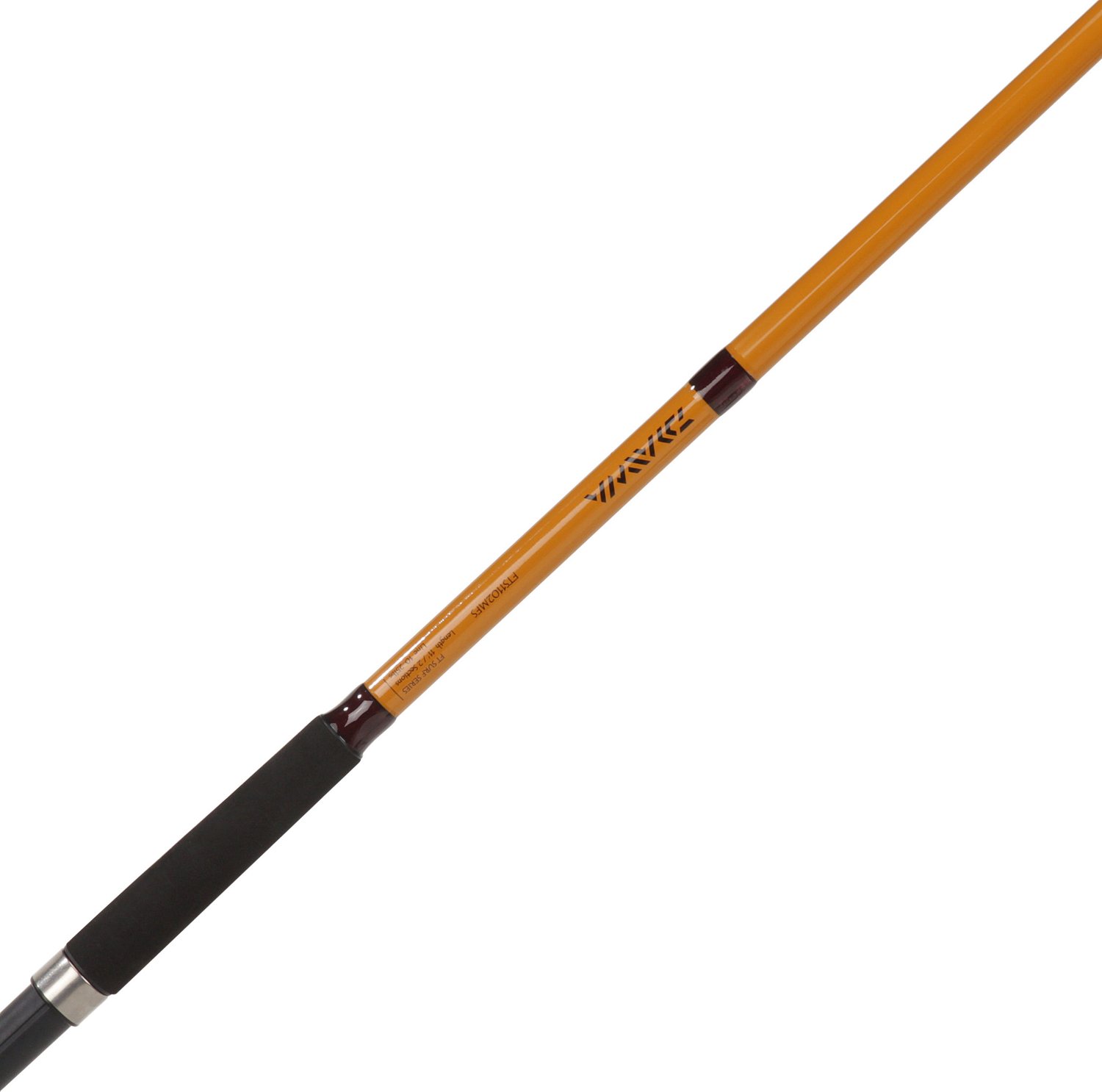 Daiwa TD Surf Spinning Rod 9ft Medium Heavy 2 Piece, Silver