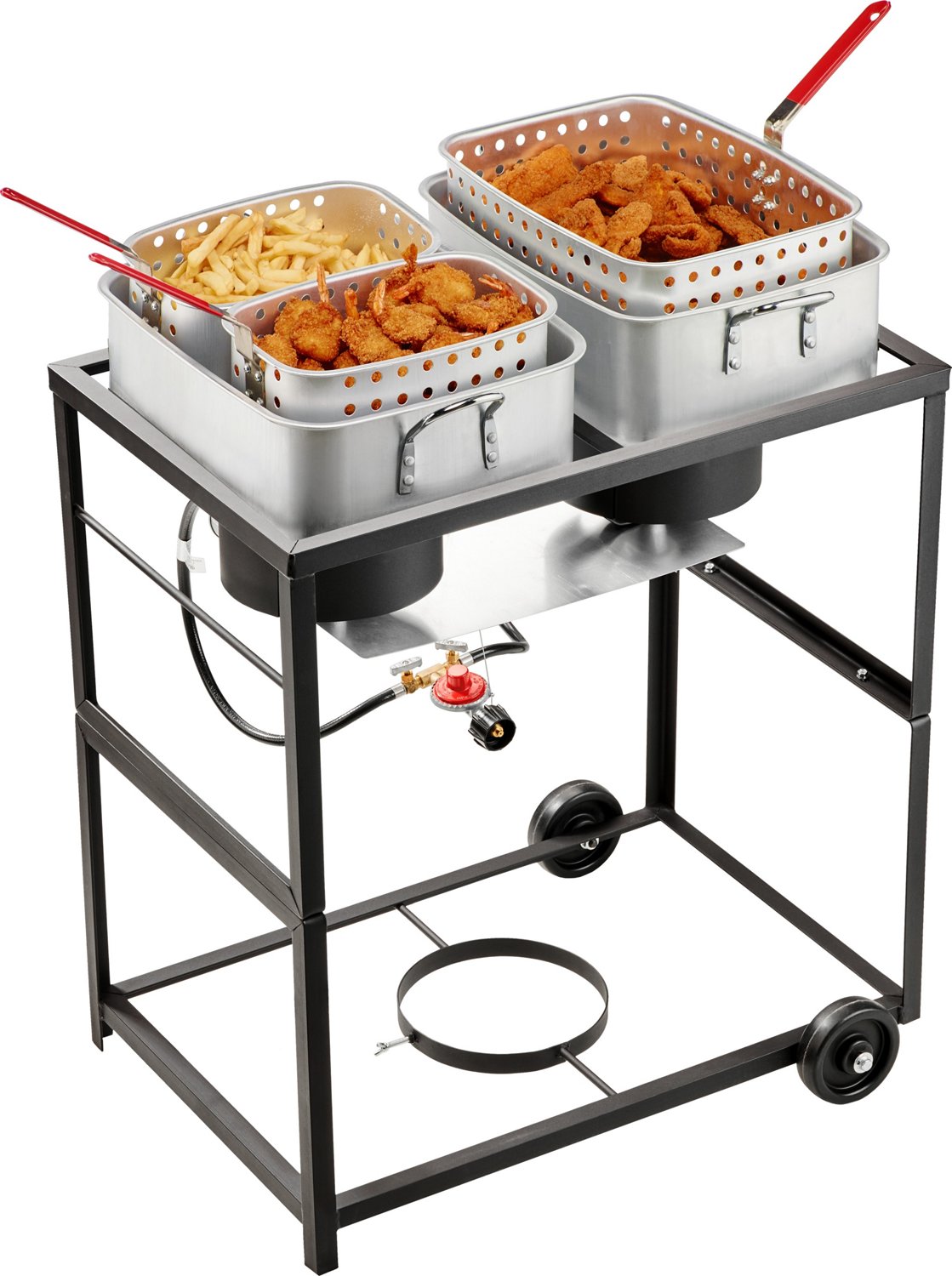 Outdoor Gourmet Propane Fish Fry Cart Set - view number 2