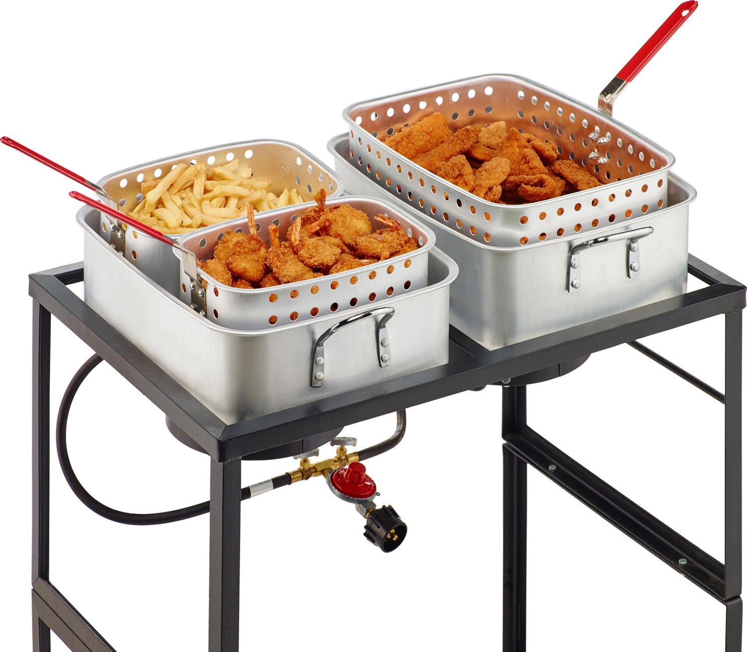 Outdoor Gourmet Propane Fish Fry Cart Set - view number 4