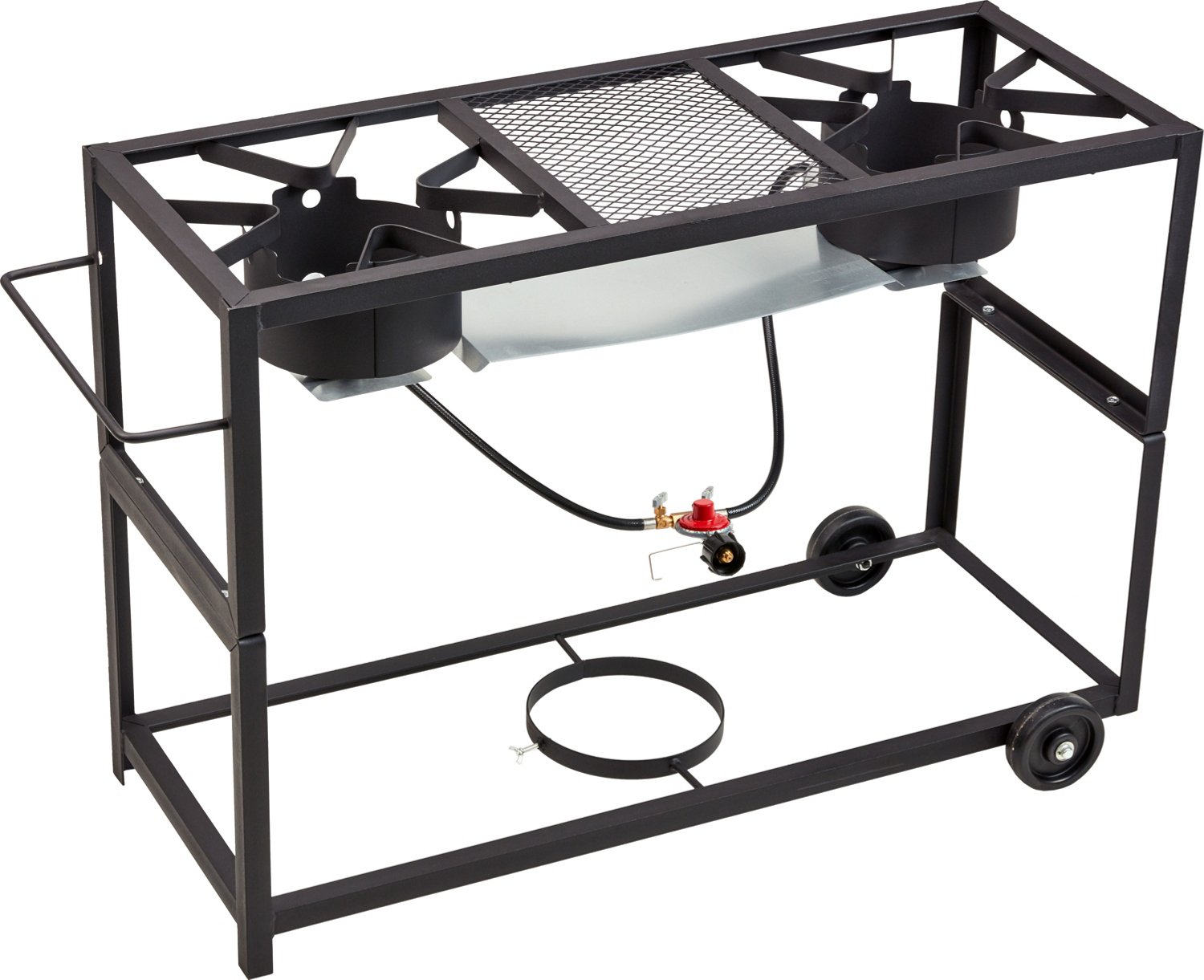 Outdoor Gourmet Double Burner Propane Fry Cart Academy
