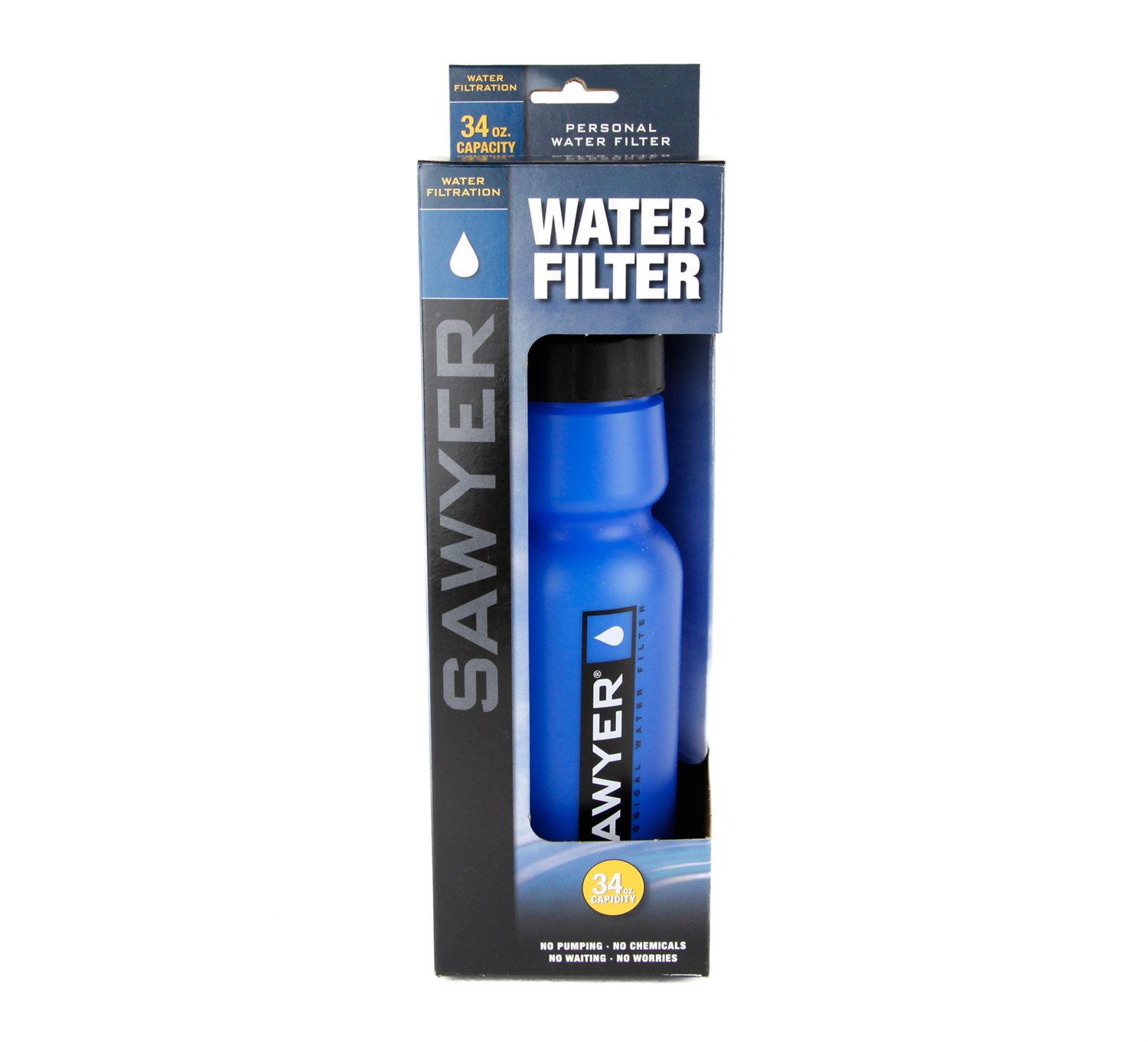 Sawyer 1Liter Personal Water Bottle with Filter Academy