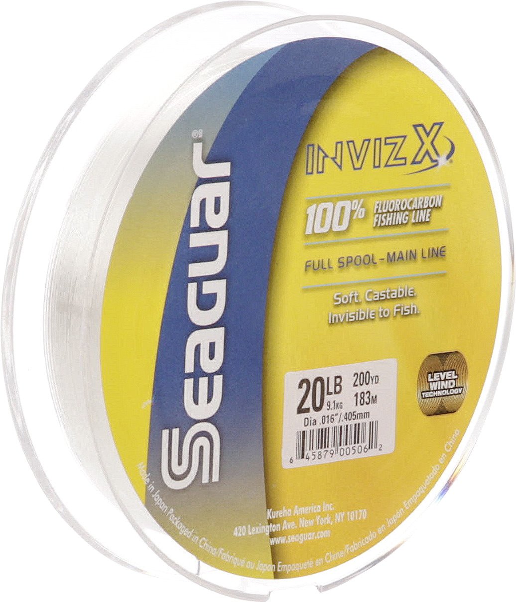 Seaguar® Invizx™ 20 lb. - 200 yards Fluorocarbon Fishing Line