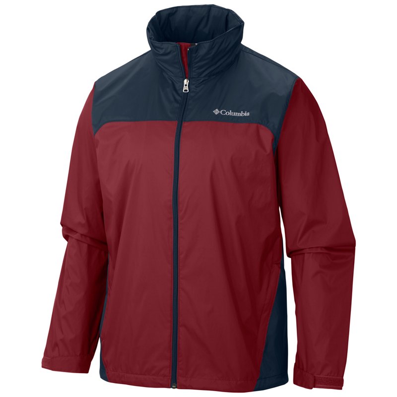 Columbia Sportswear Men's Glennaker Lake Rain Jacket Mountain Red, Small - Men's Rainwear at Academy Sports