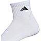 adidas Men's climalite Quarter Socks 6 Pack                                                                                      - view number 3 image