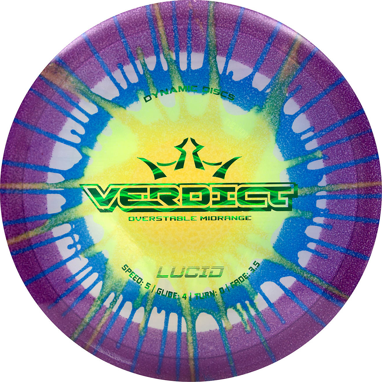 Dynamic Discs MyDye Assorted Disc Golf Disc                                                                                      - view number 1
