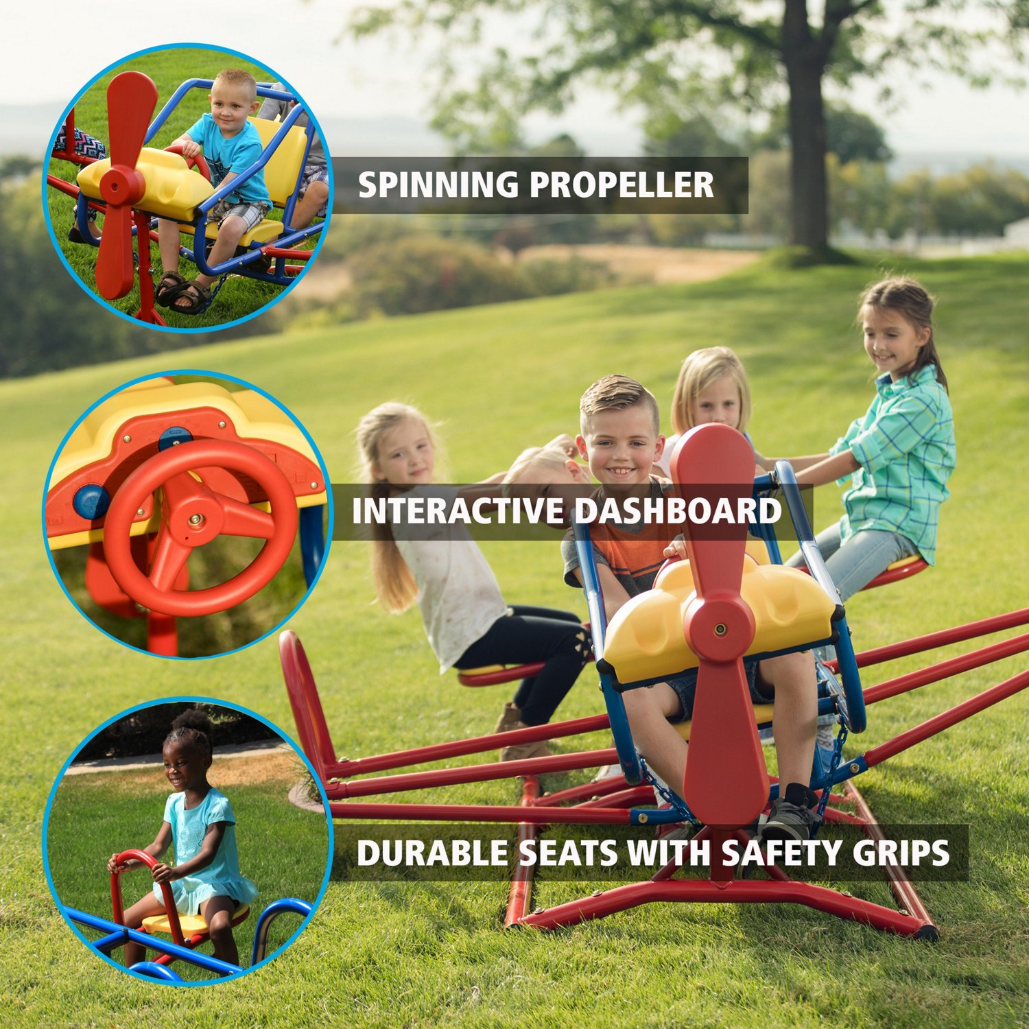 Lifetime Ace Flyer Airplane Teeter-Totter - view number 4