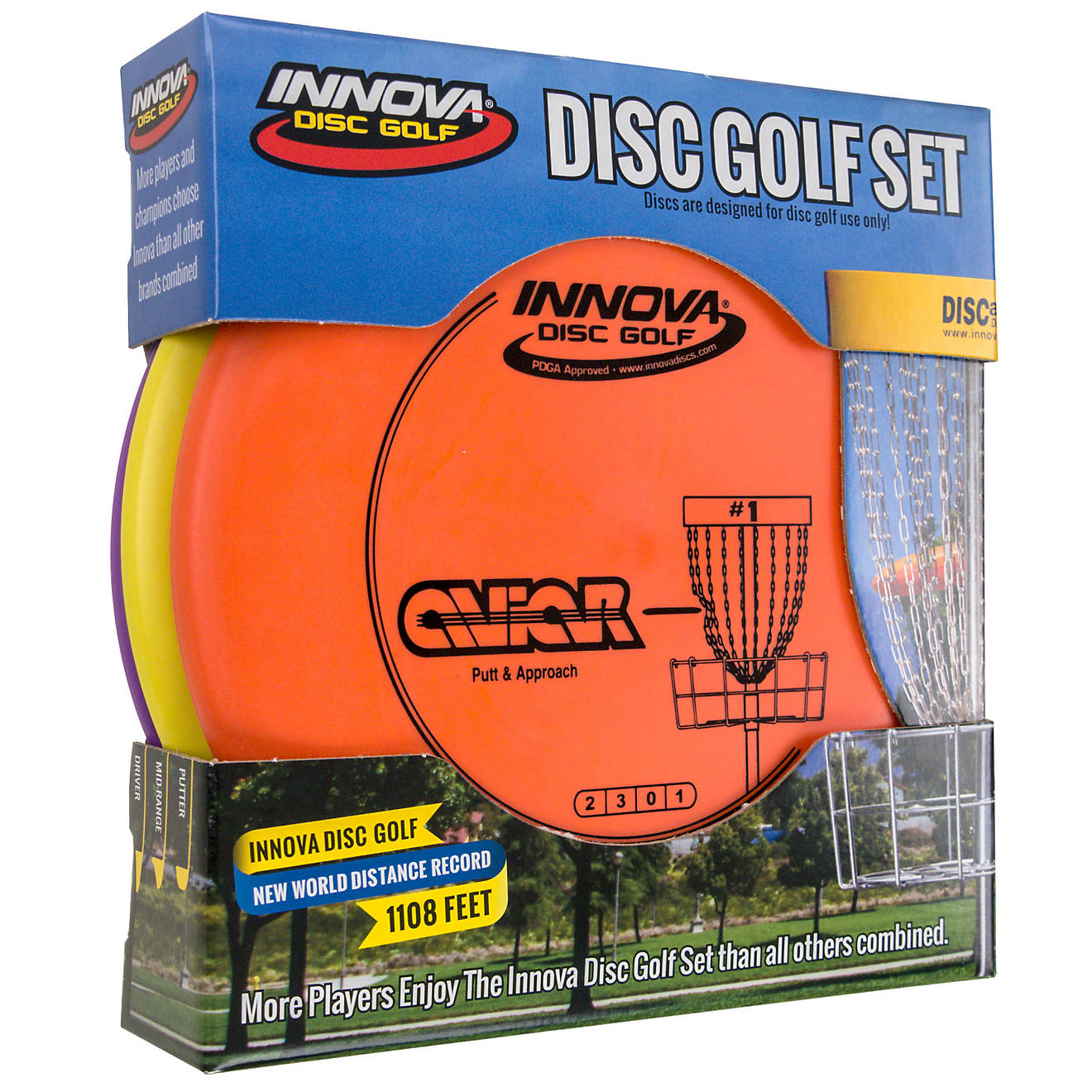 Innova Disc Golf DX Stack Pack 3-Disc Disc Golf Set                                                                              - view number 1