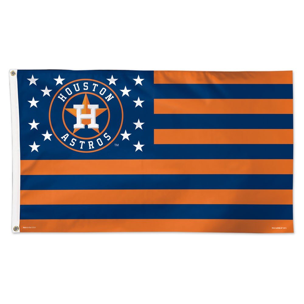 WinCraft Houston Astros Stars and Stripes 3 ft x 5 ft Deluxe Flag