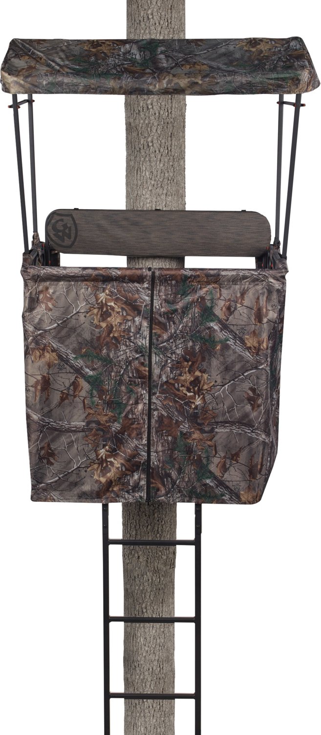 Game Winner 2-Man Ladder Stand Realtree Xtra Accessory Kit | Academy