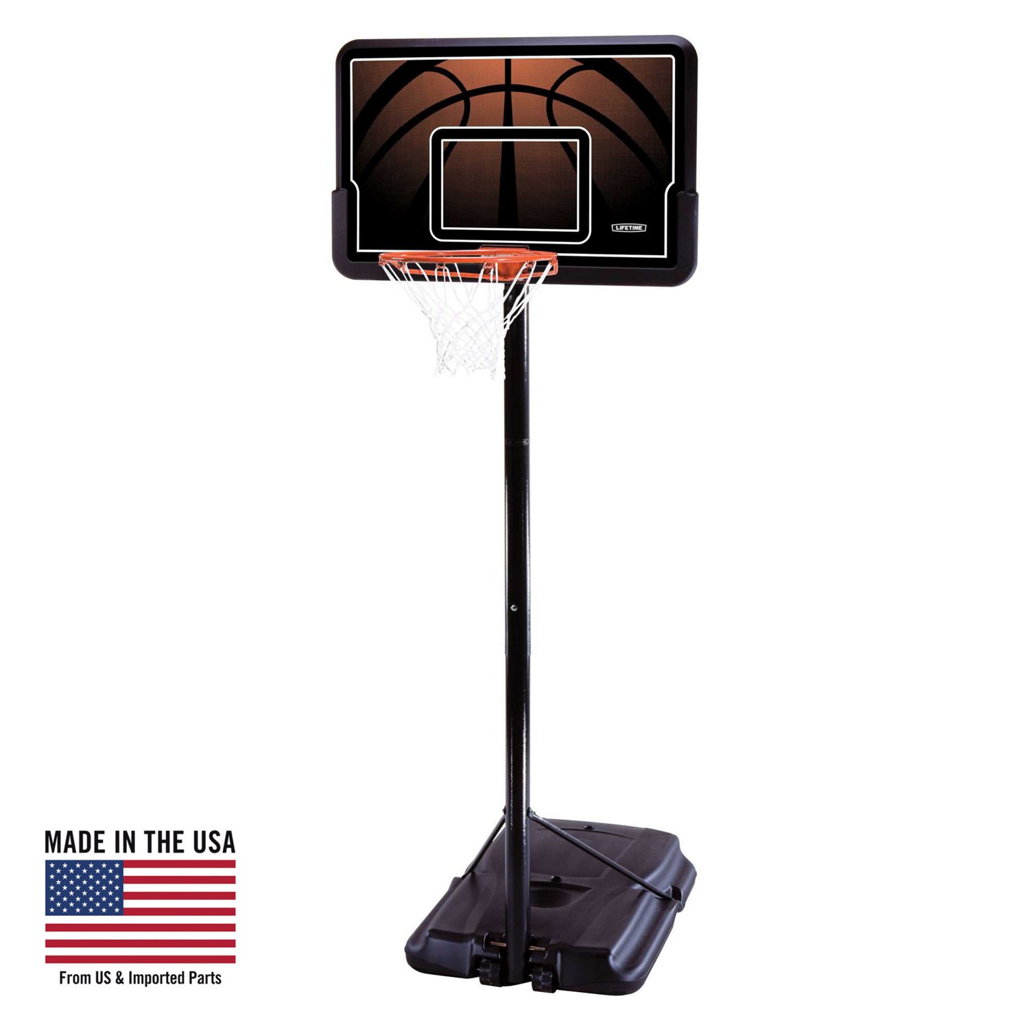 Lifetime 44" Polyethylene Portable Basketball Hoop