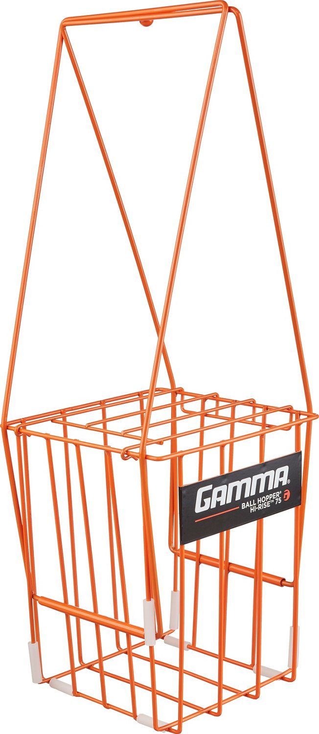 Gamma Ball Hopper HiRise 75Ball Tennis Basket Academy