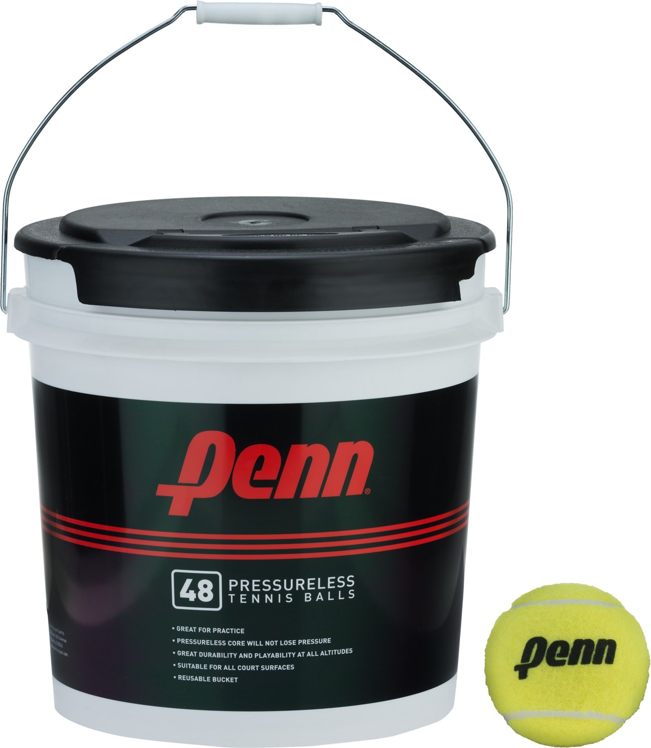 PENN Pressureless Tennis Ball Bucket