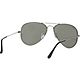 Ray-Ban Aviator Large Neutral Gray Metal Sunglasses                                                                              - view number 3