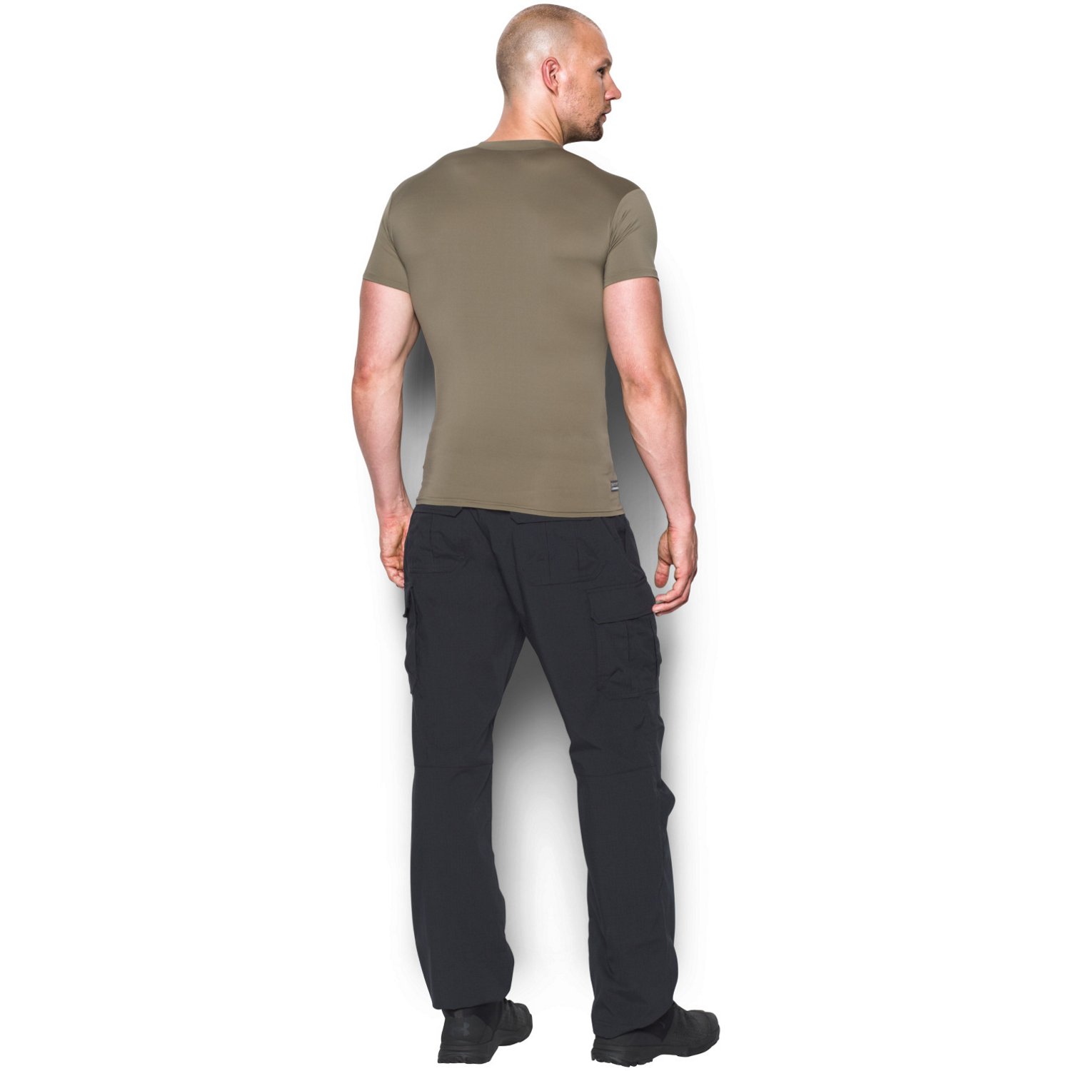 Under Armour Men's Tactical HeatGear Compression T-shirt                                                                         - view number 4