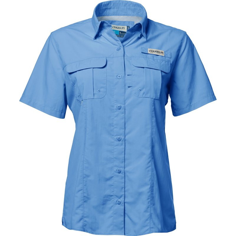 Magellan Outdoors Women's Laguna Madre Fishing Shirt Provence, Small - Women's Fishing Tops at Academy Sports