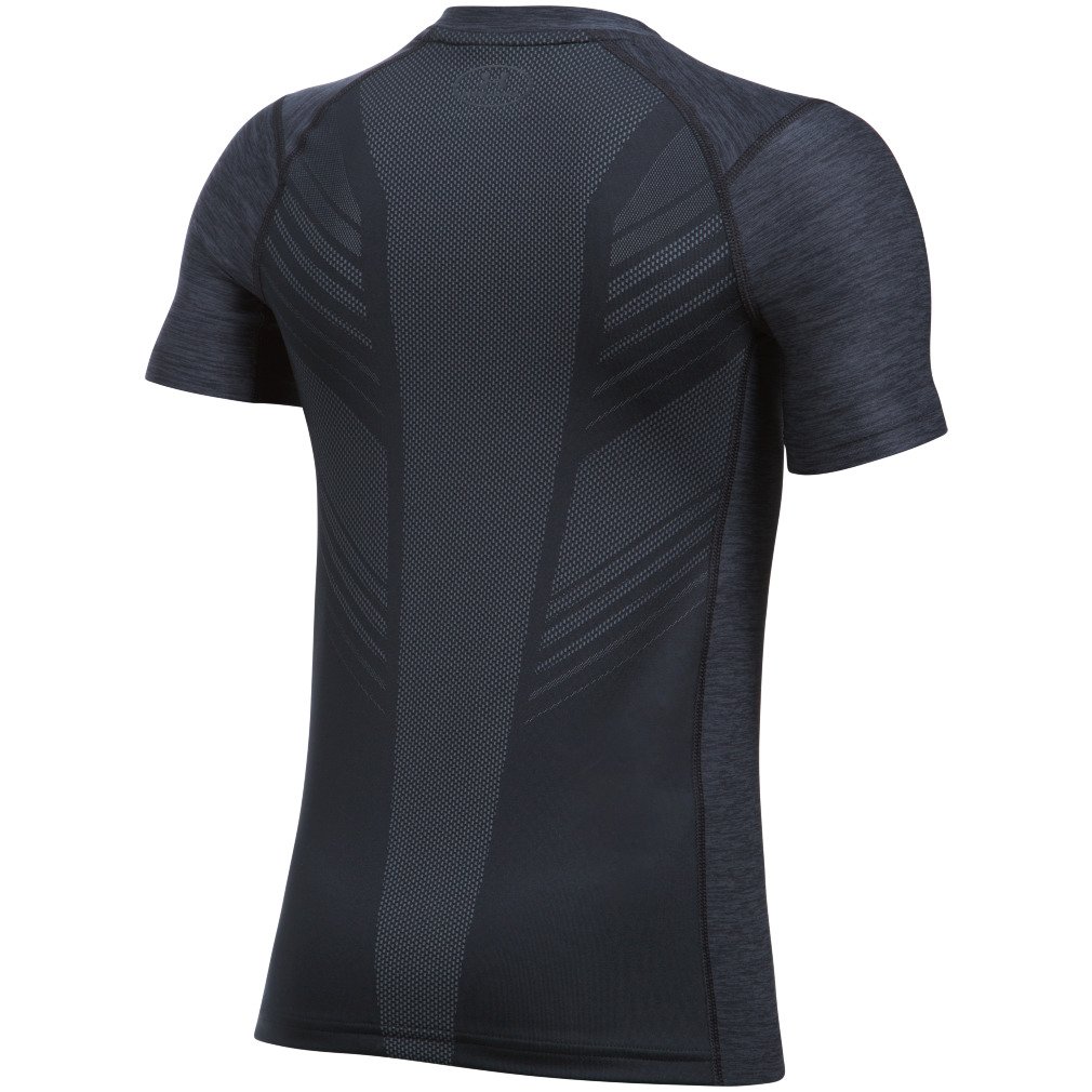 Under Armour Boys' HeatGear Supervent Fitted Short Sleeve T-shirt                                                                - view number 2