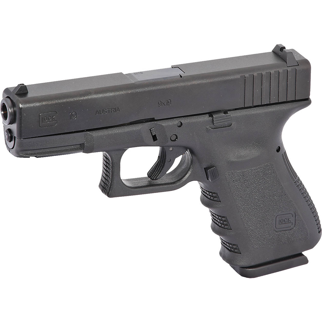 GLOCK 19 - G19 Gen3 9mm Compact Safe-Action Pistol                                                                               - view number 1