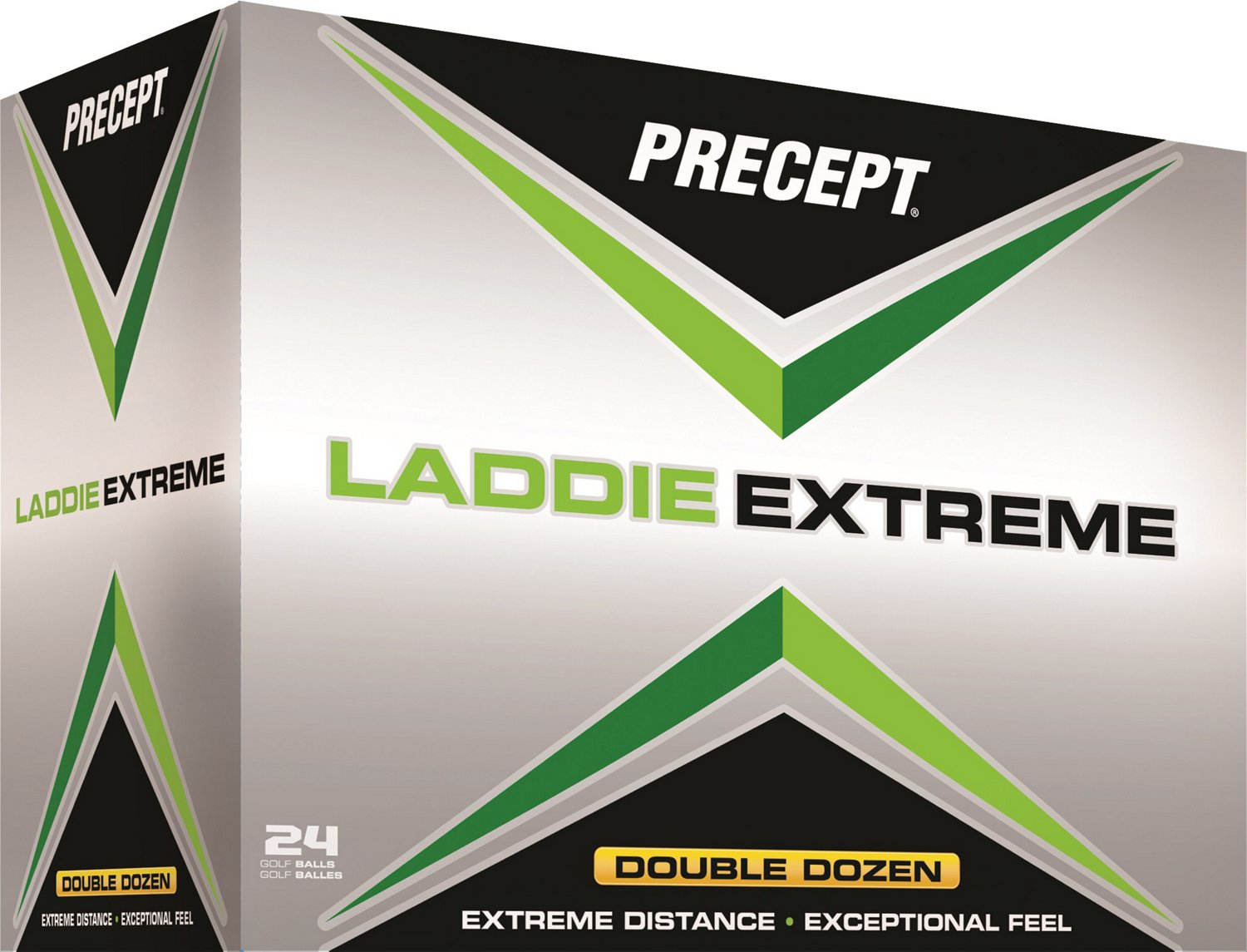 Precept Laddie X Extreme Distance Golf Balls 24-Pack | Academy