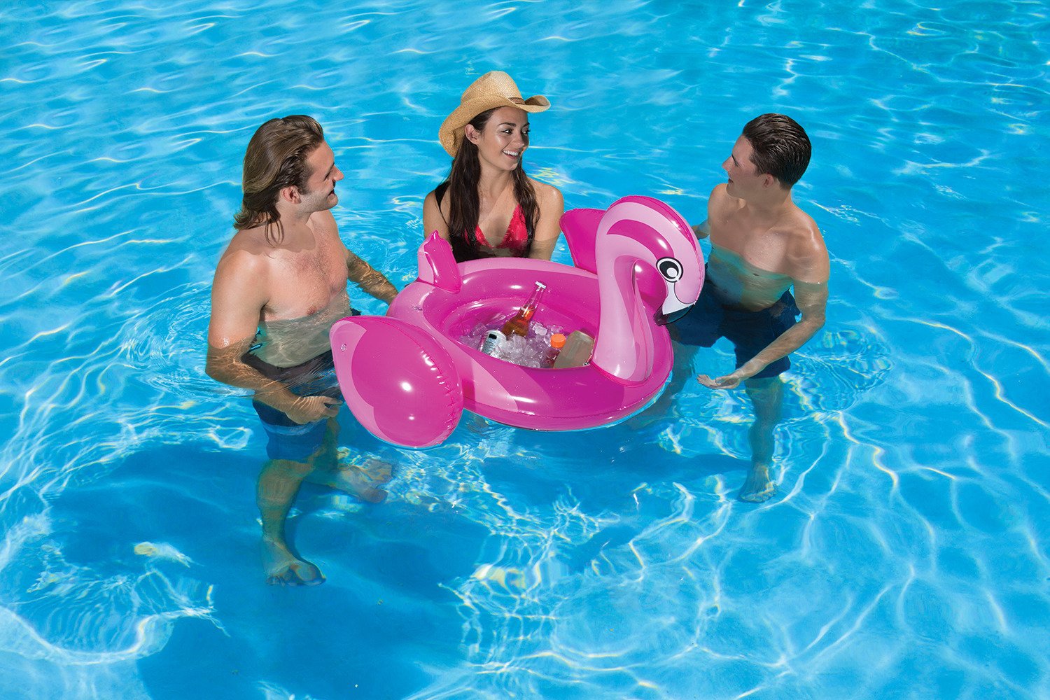 Poolmaster Flamingo Floating Beverage Tub - view number 4