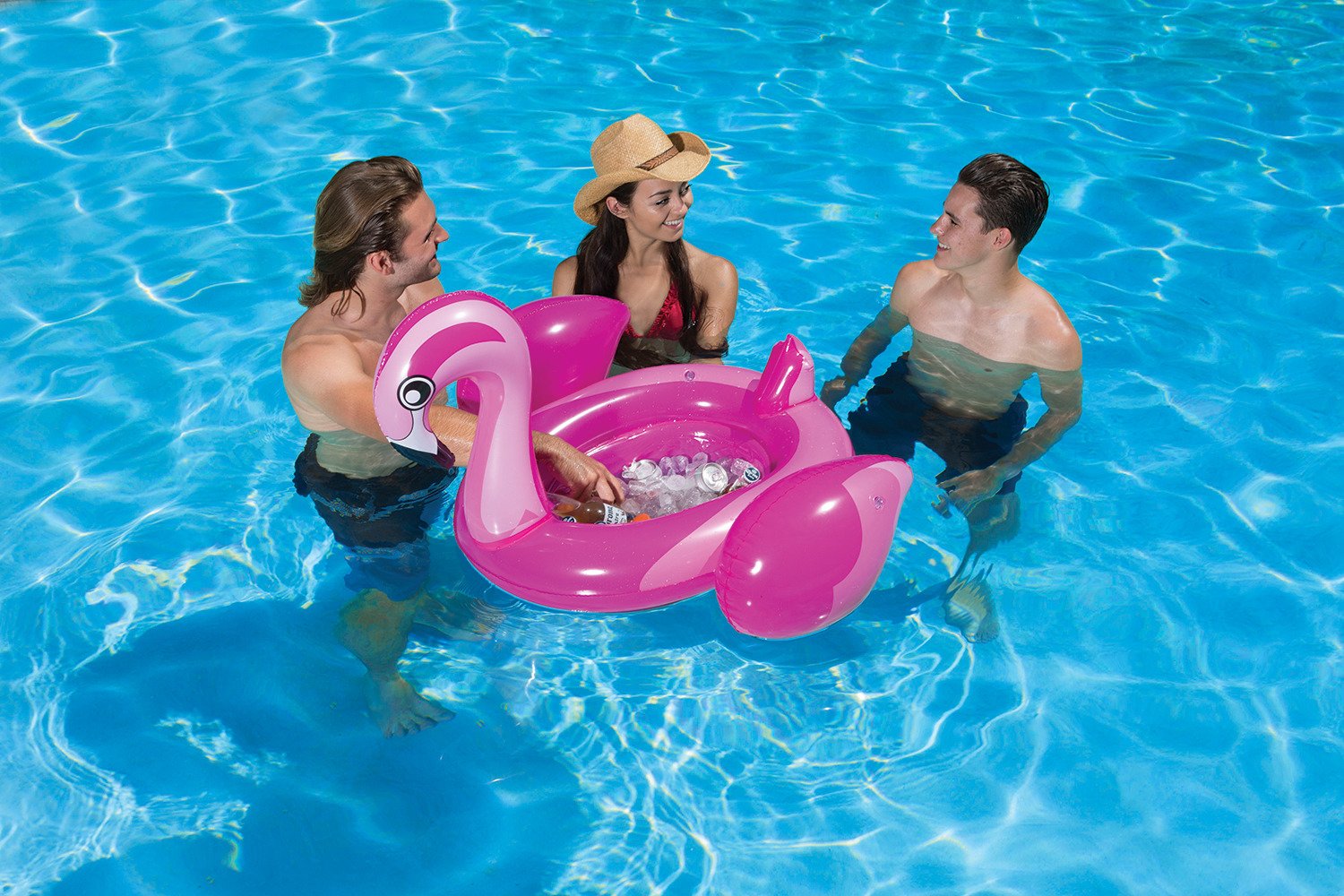 Poolmaster Flamingo Floating Beverage Tub - view number 5