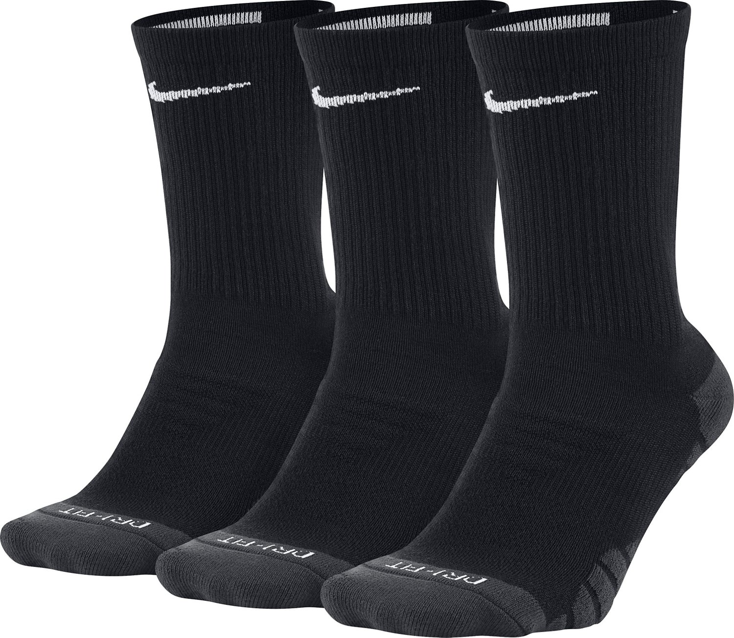 Nike Women's Dry Cushion Crew Training Socks 3 Pack | Academy