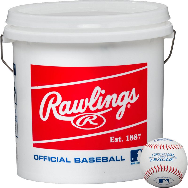 Rawlings R8U Recreational Baseball Bucket - Baseballs And Softballs at Academy Sports