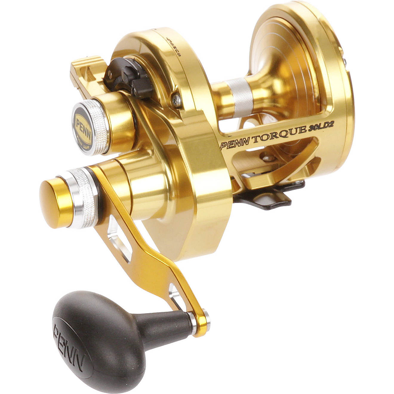 PENN Torque TRQ30LD2 Lever Drag 2-Speed Conventional Reel                                                                        - view number 1
