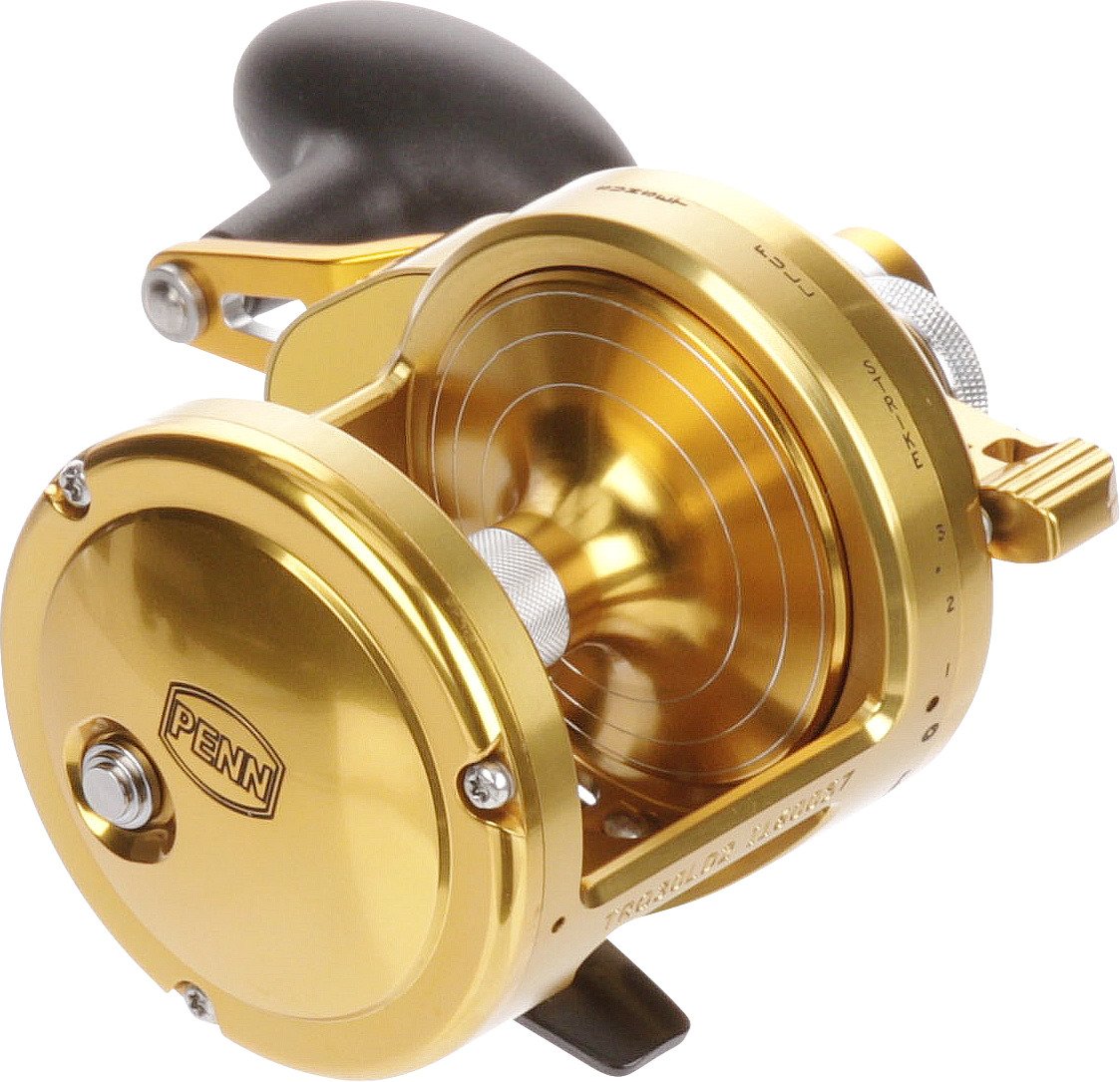 PENN Torque Two-Speed Lever Drag Gold Reel