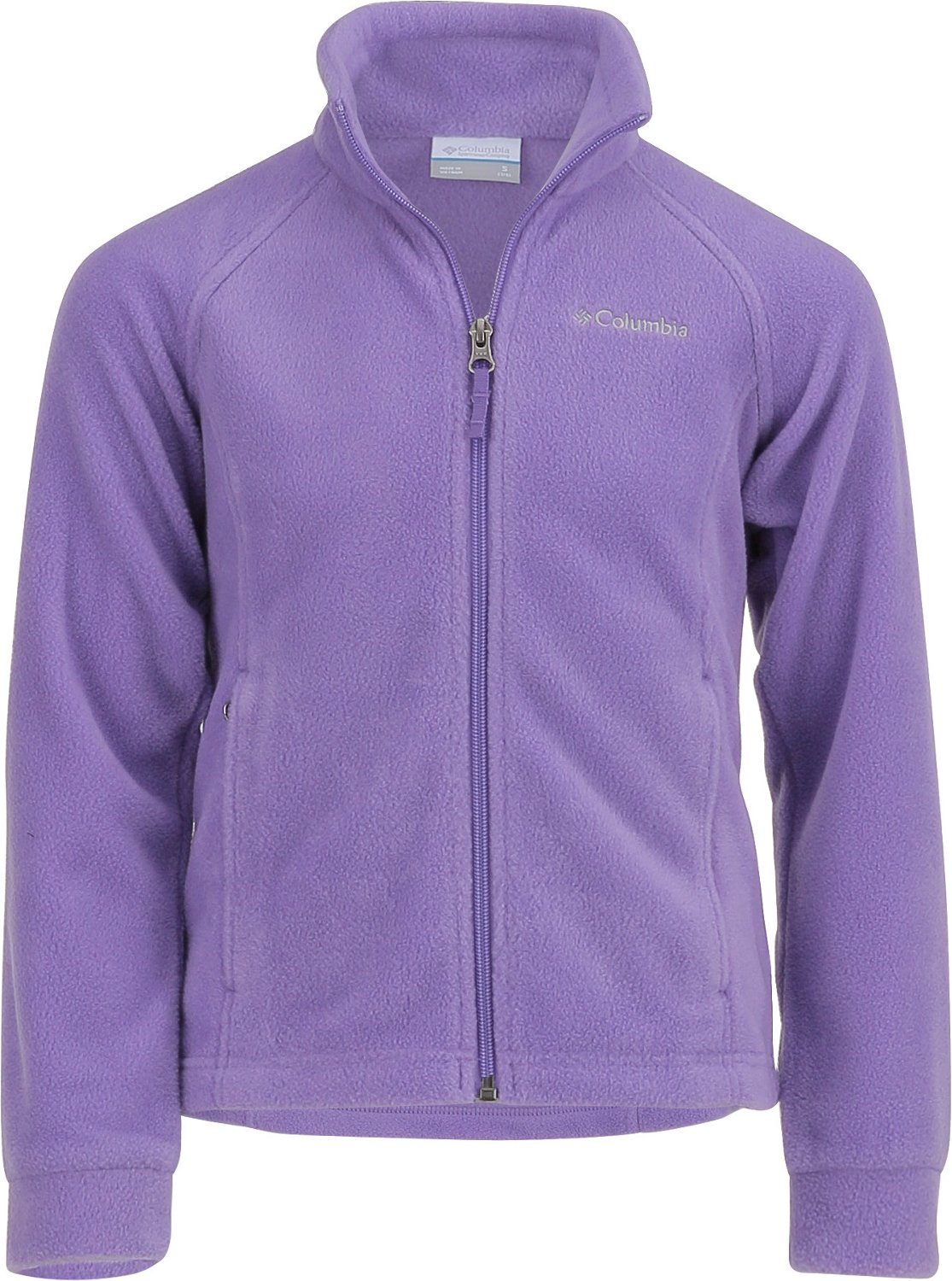 Columbia fleece jacket clearance purple