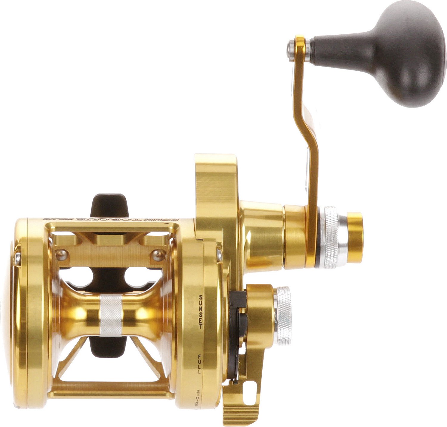 Torque Lever Drag 2 Speed Conventional Reel : : Sports